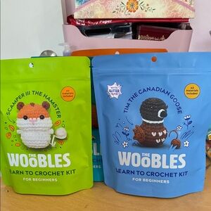 The Woobles crochet mystery kits